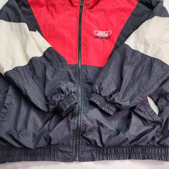 Vintage Ford Racing Windbreaker Jacket (L) - Picture 7 of 10
